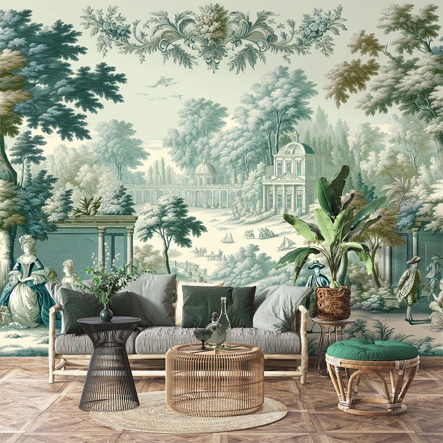 Art Deco Tapete | Jouy Waldmuster