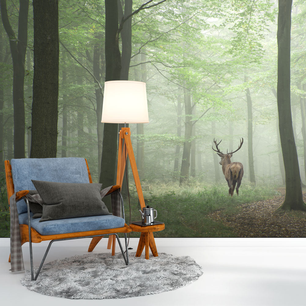 Tapete Wald | Majestätischer Hirsch Nr. 005