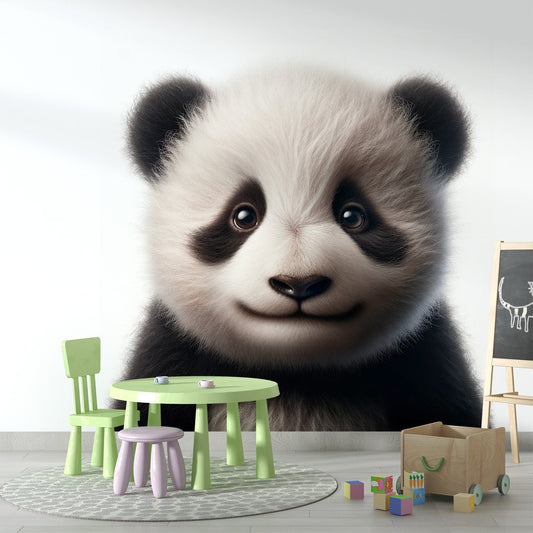 Tapete Tiere Panda | Porträt eines Baby-Pandas