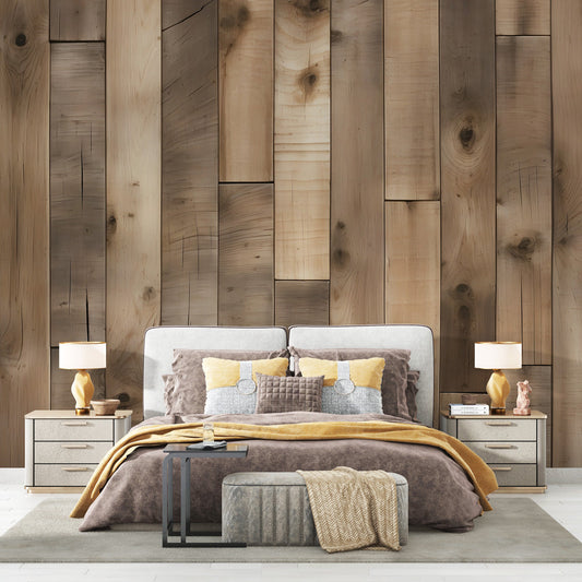 Holz Tapete | Unordentliche Bretter