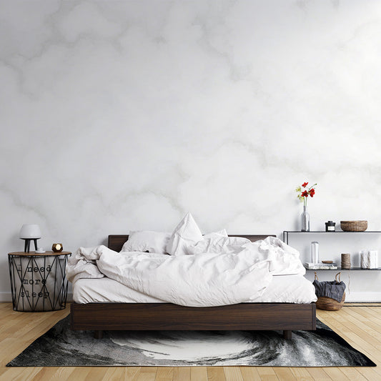 Marmor Tapete | Leichte graue Maserung